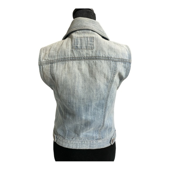 LOFT Denim vest vintage blue size XS - Picture 5 of 16